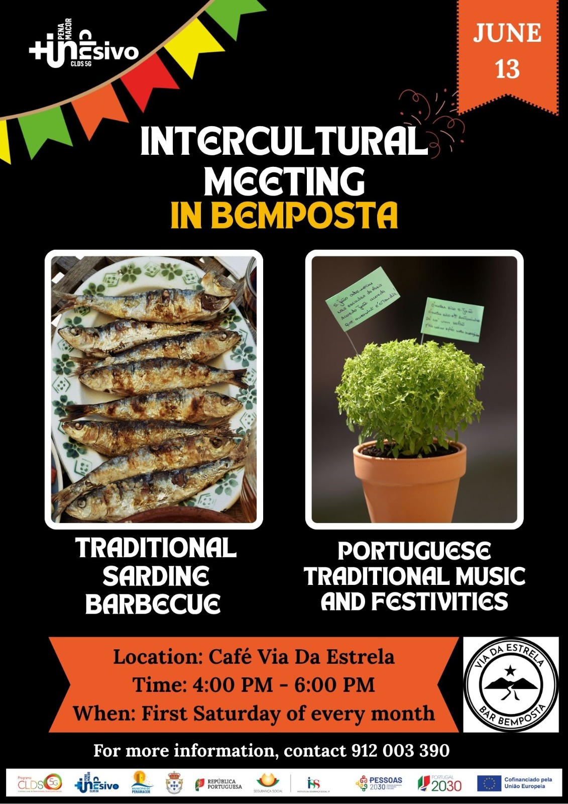 Intercultural Meeting in Bemposta Popular Saints Festival
