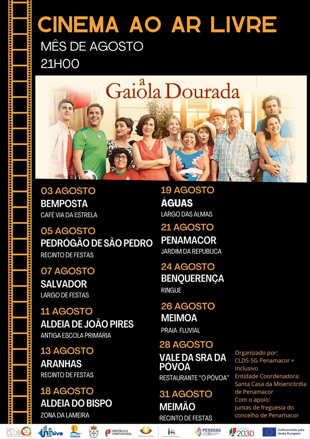 Outdoor Cinema at Café Via da Estrela – Monday, 3 August